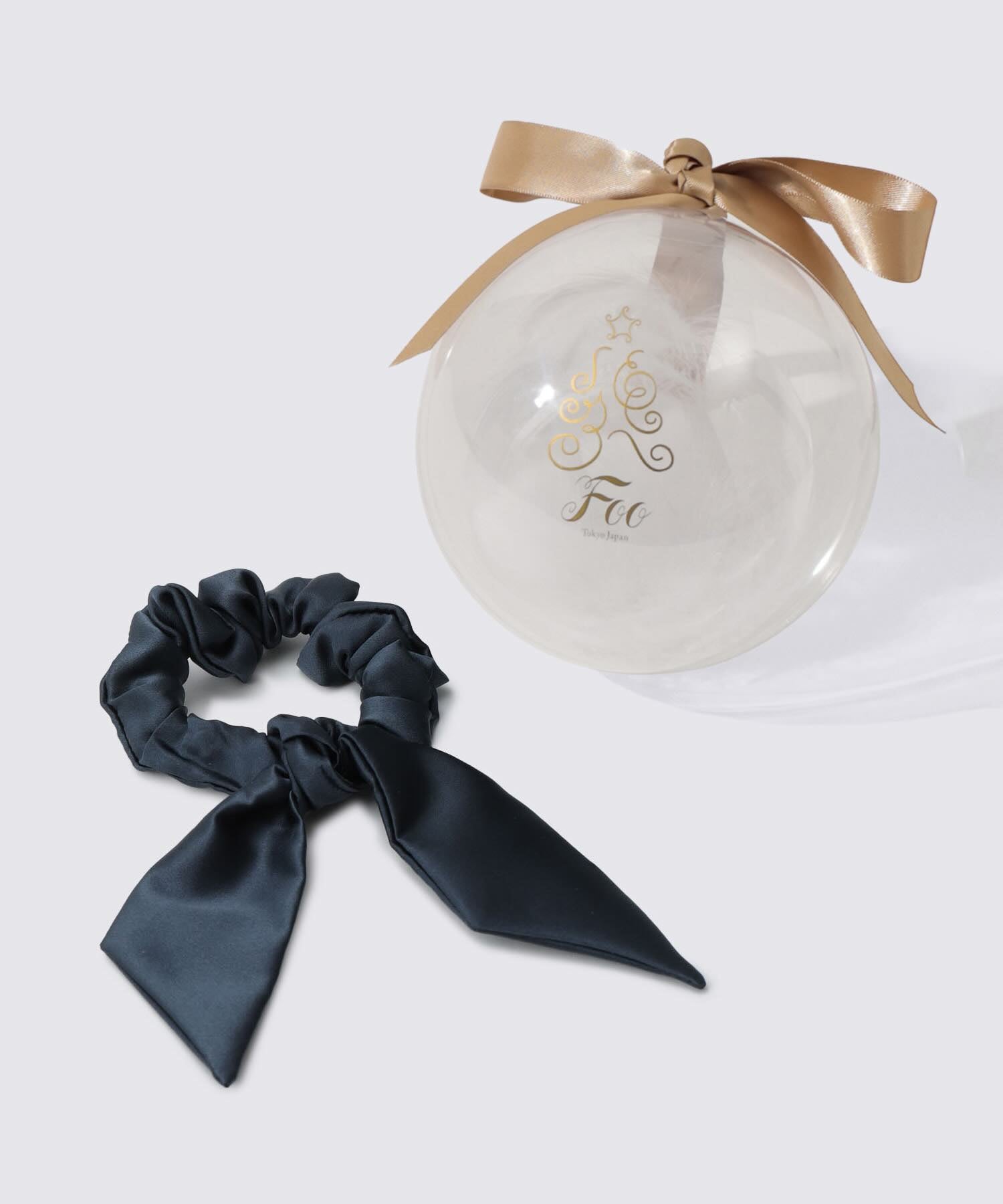 Foo Tokyo 公式ストア | シルクリボンシュシュ 2WAYタイプ エレガント