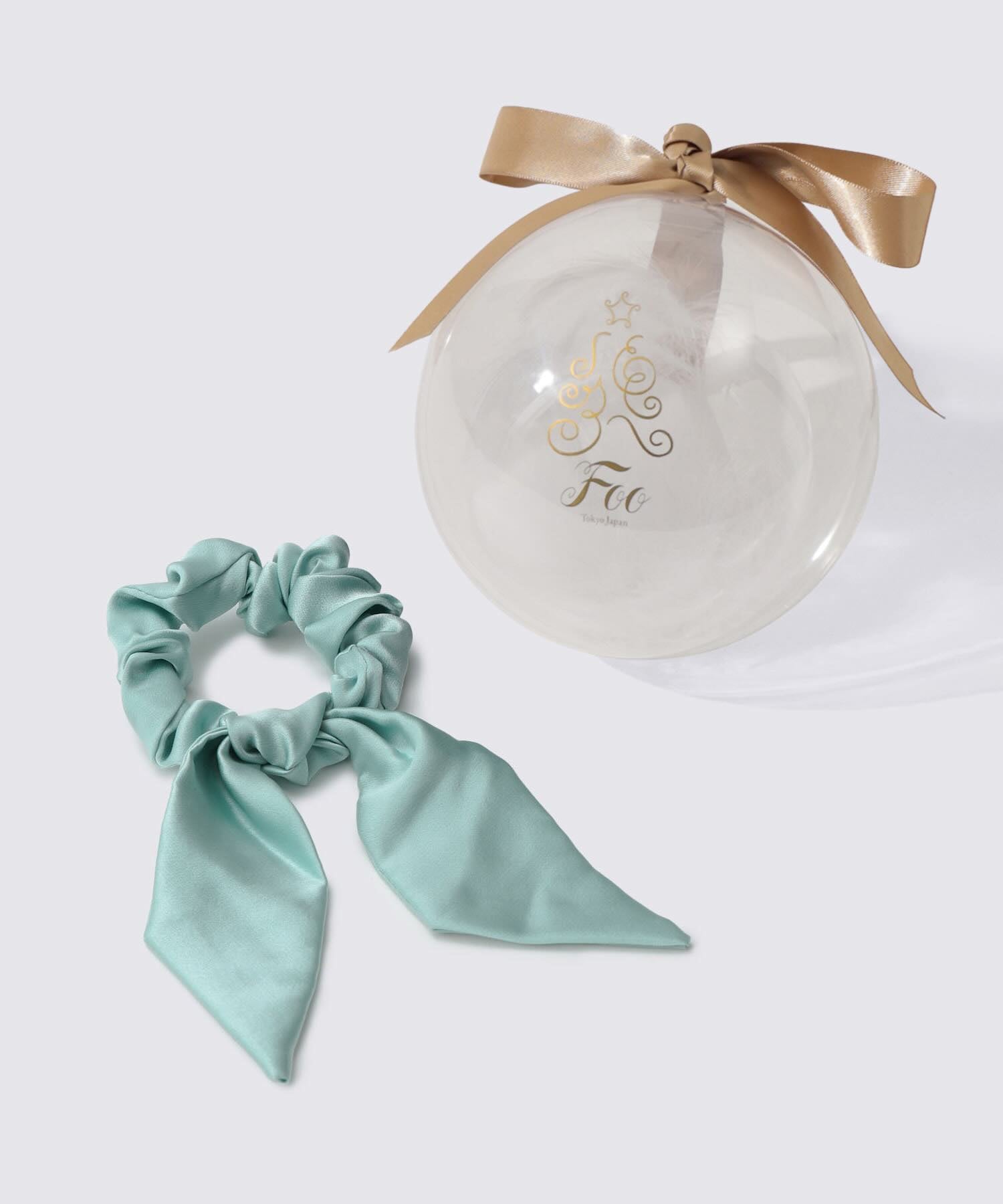 シルクリボンシュシュ 2WAYタイプ プレーンカラー