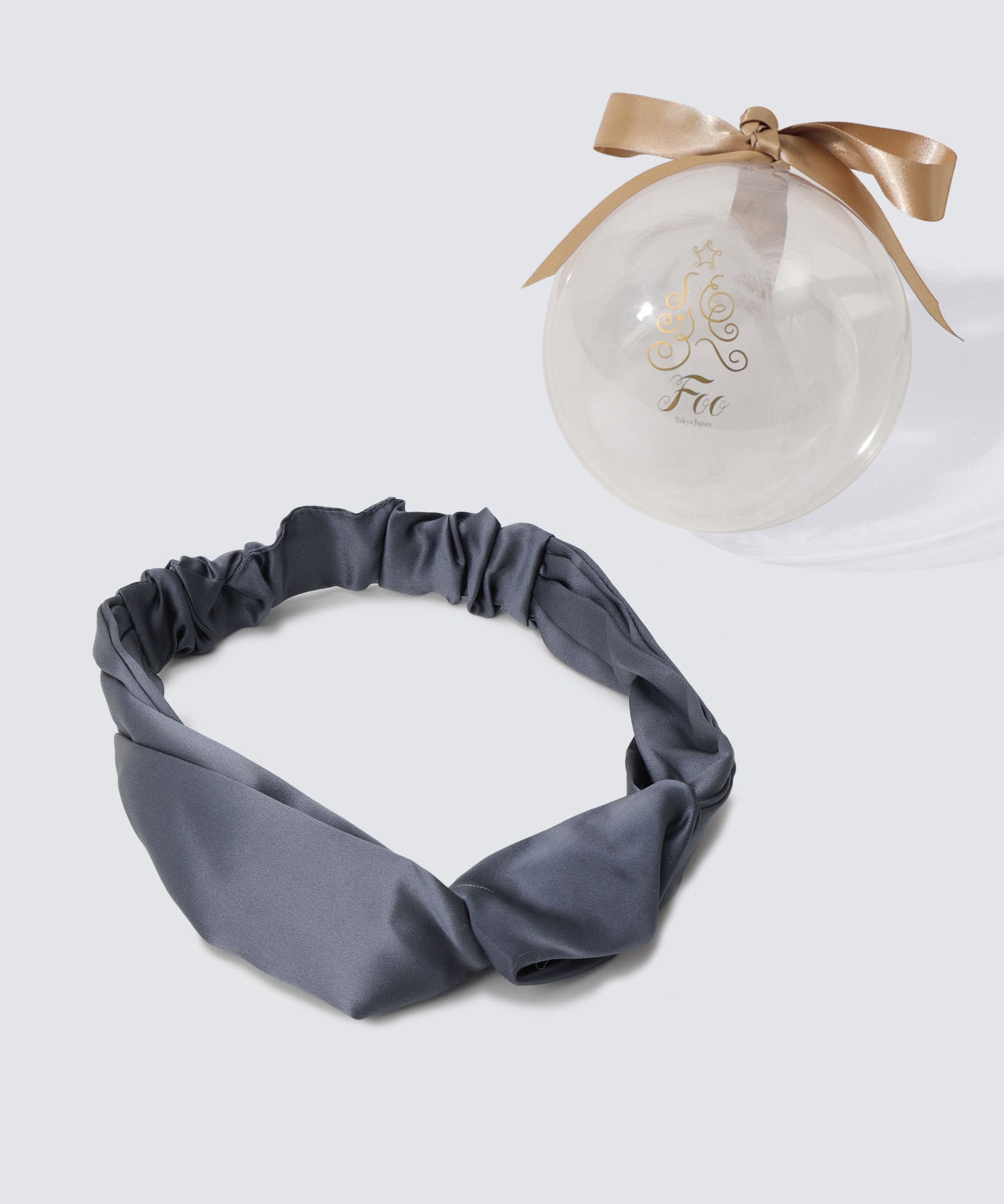 シルクヘアバンド プレーンカラー