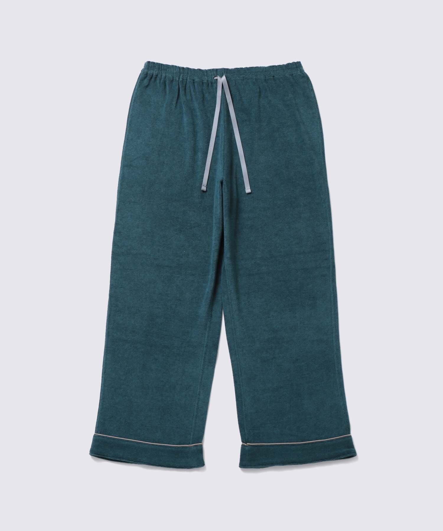 【セットアップ】コットンパジャマ ターコイズ