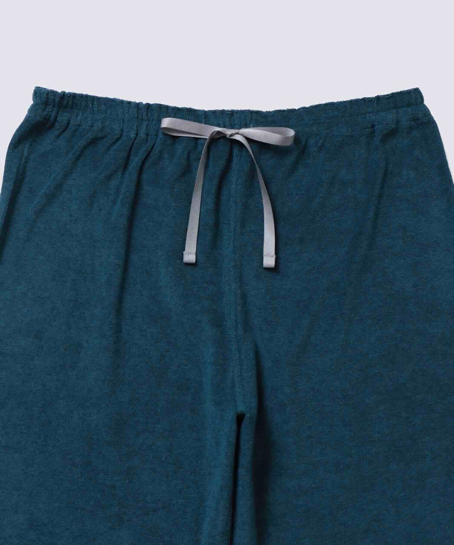 【セットアップ】コットンパジャマ ターコイズ