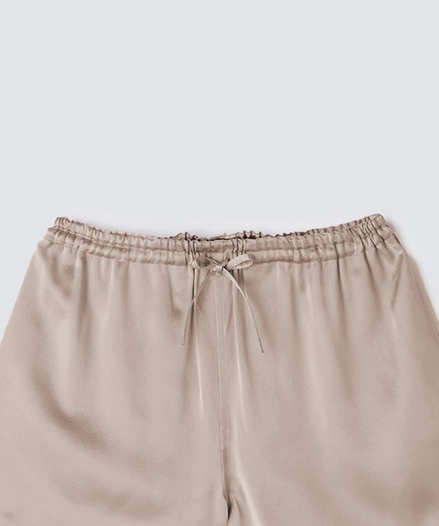 Foo Tokyo 公式ストア | シルクショートパンツ ピンクベージュ