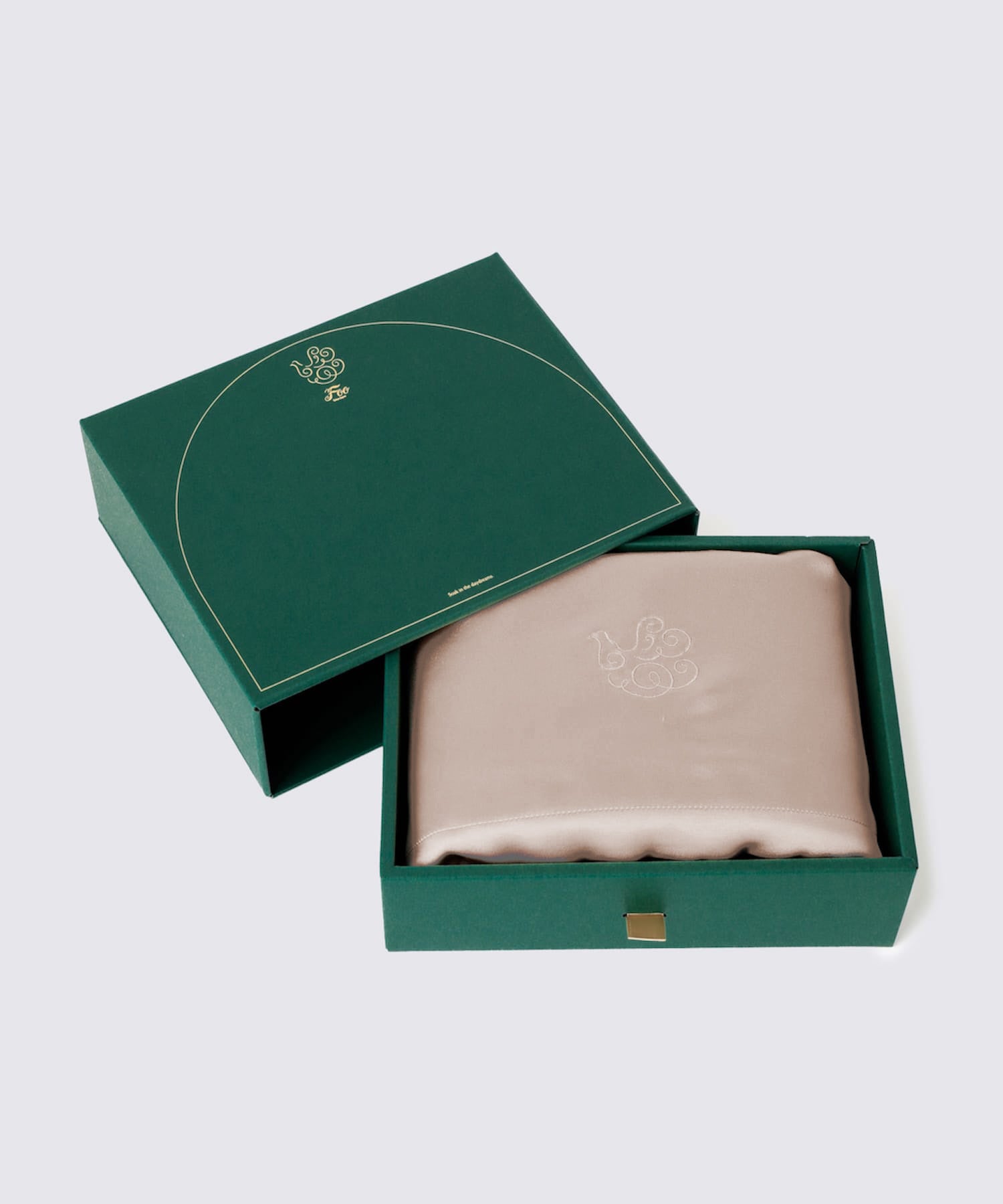 シルクピローケース ピンクベージュ