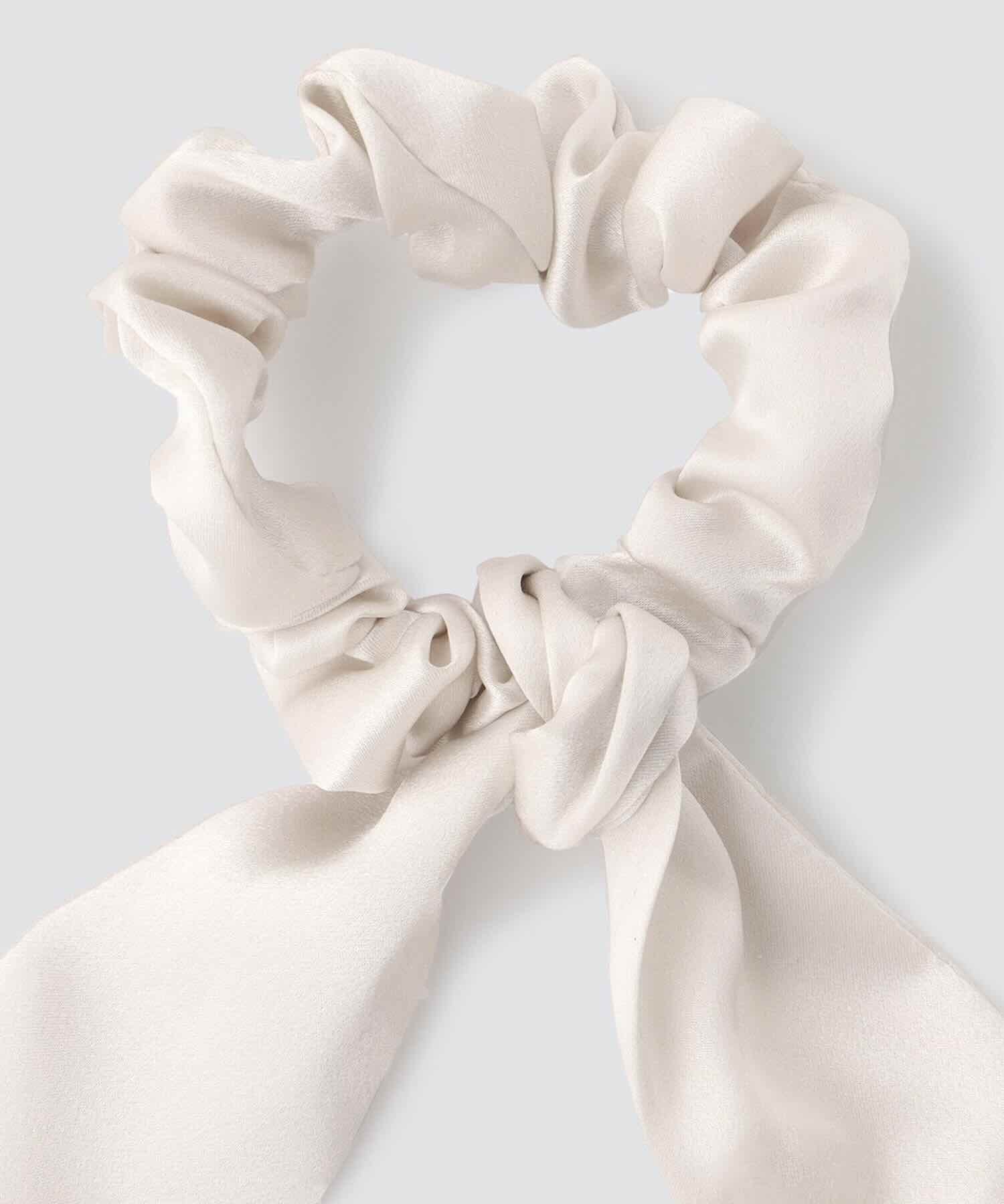 Foo Tokyo 公式ストア | シルクリボンシュシュ 2WAYタイプ パールホワイト