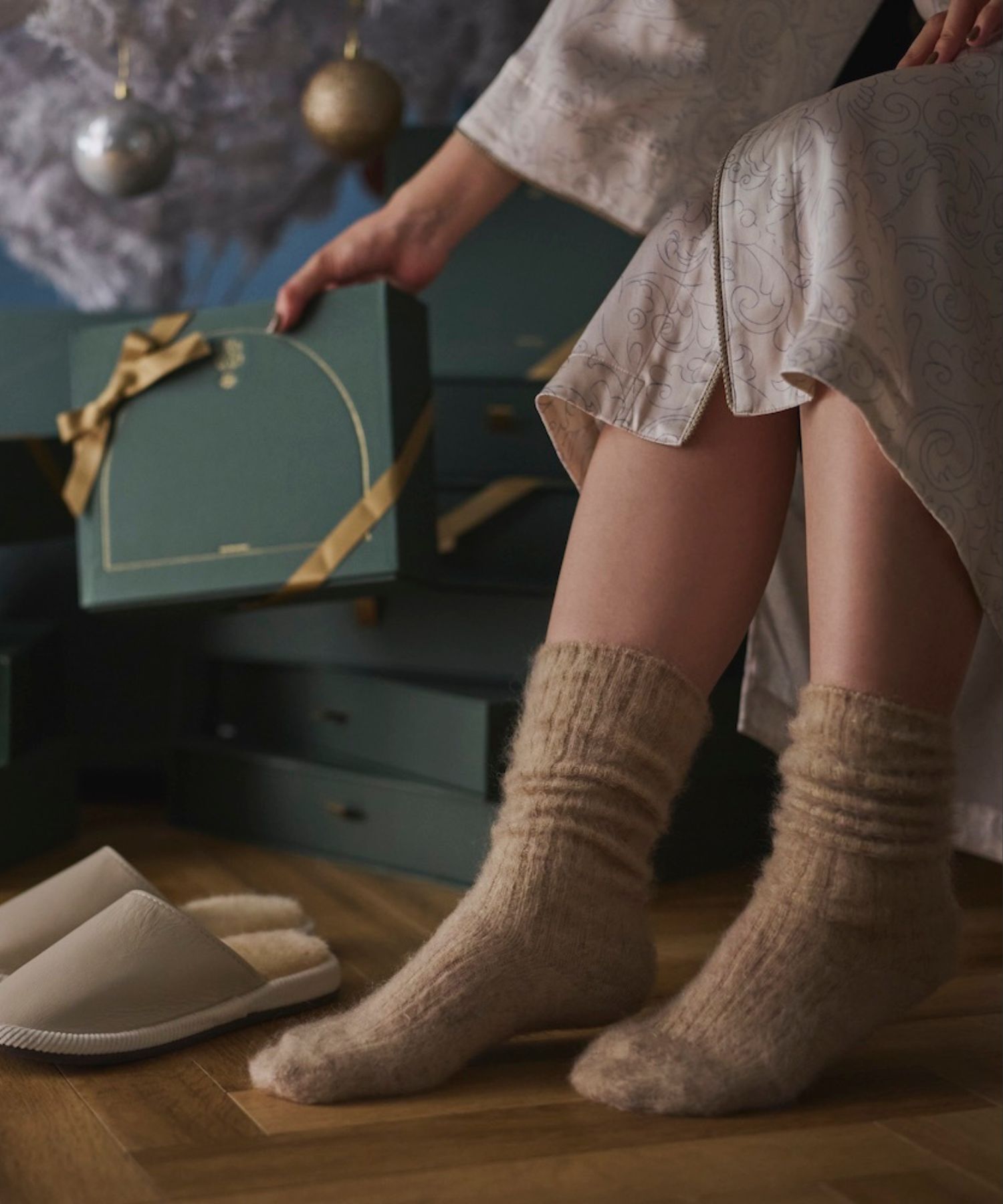 Foo Tokyo 公式ストア | モヘアソックス ベージュ