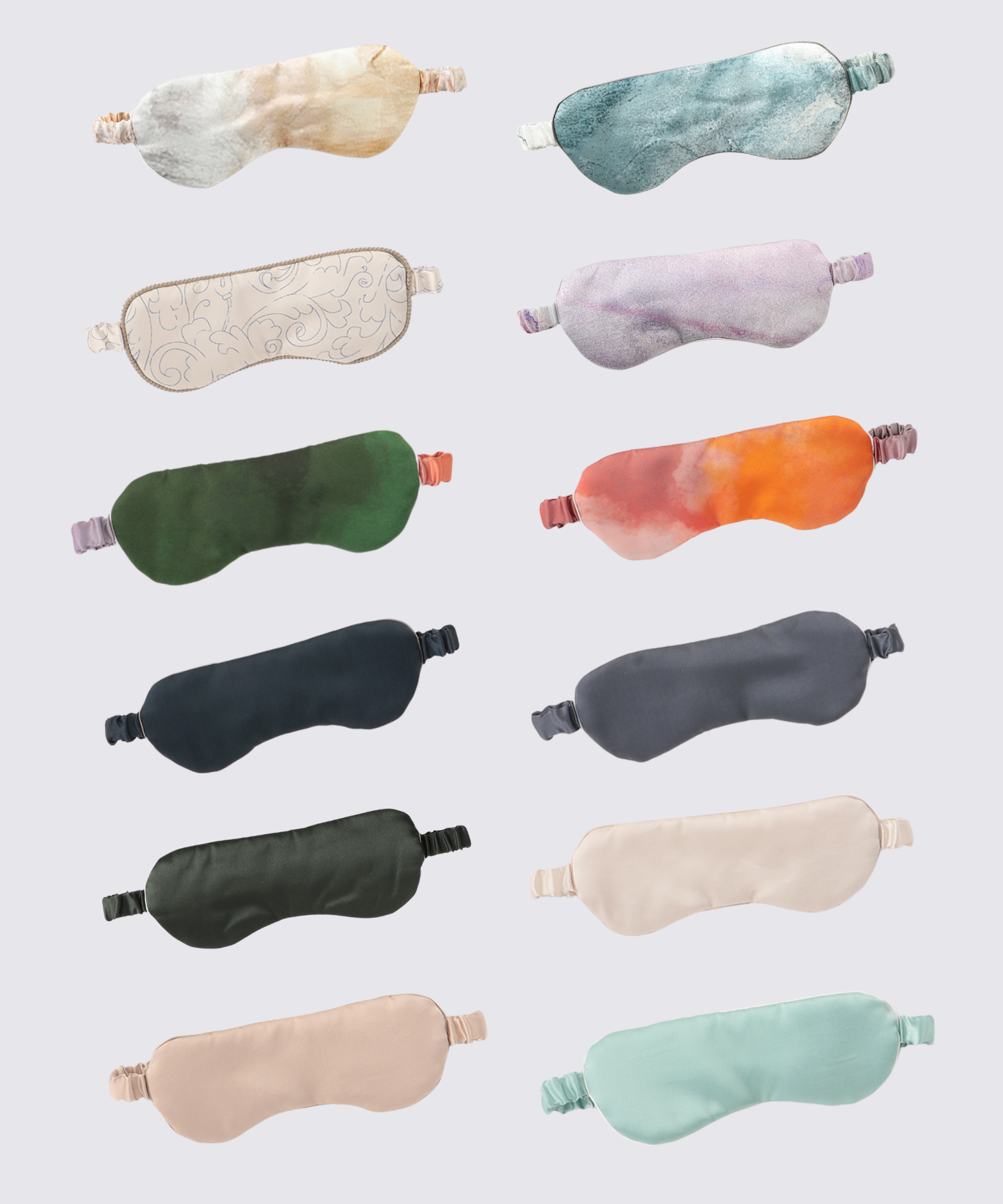 フレッテ　シルクアイマスク　Frette eye mask Foo Tokyo 公式ストア | シルクアイマスク ミントグリーン