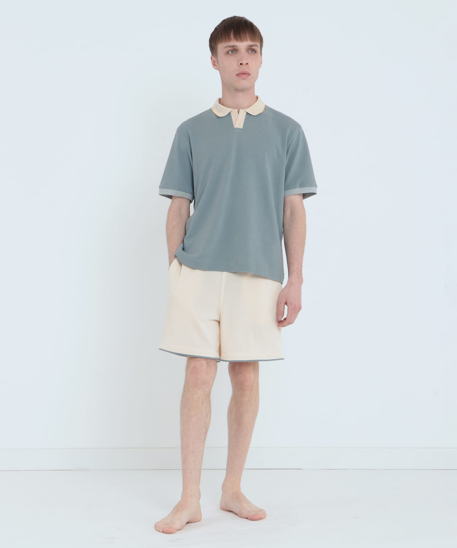 Foo Tokyo 公式ストア |和紙カノコ ハーフパンツ ベージュ