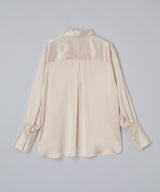 ロングカフス シルクシャツ パールホワイト - Foo Tokyo Japan 公式オンラインストア