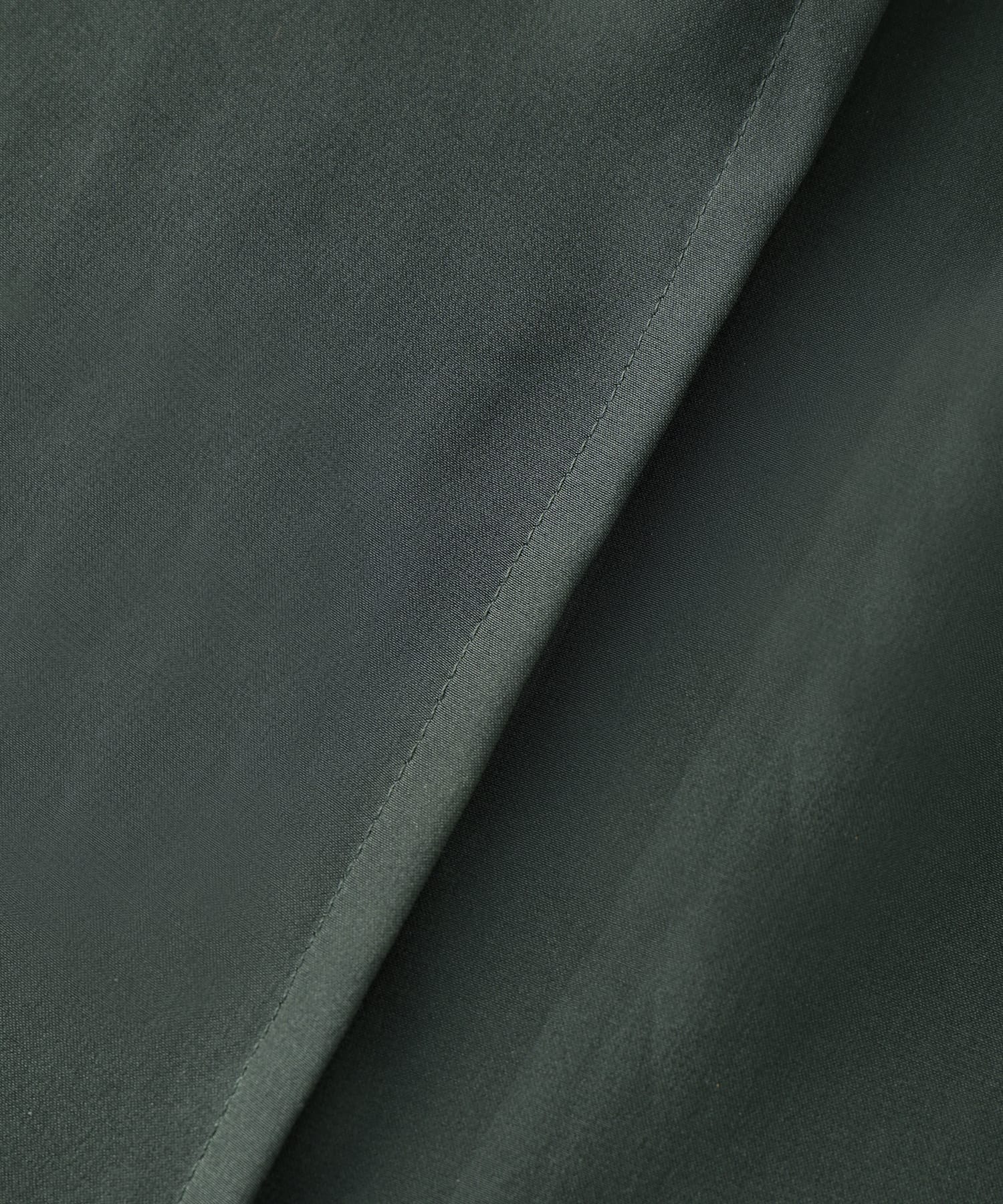 ロングカフス シルクシャツ カーキ - Foo Tokyo Japan 公式オンラインストア