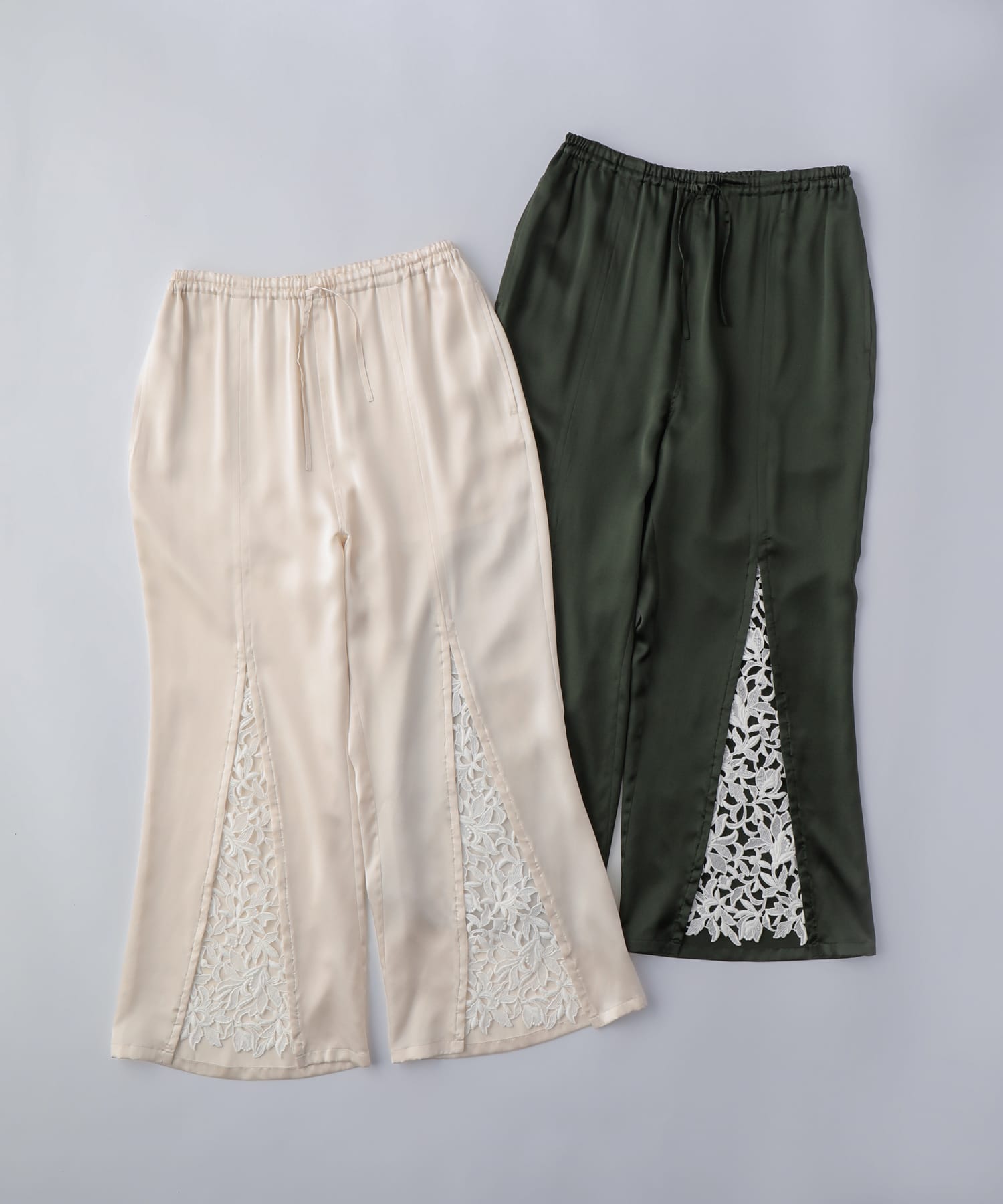 レースシルク パンツ パールホワイト - Foo Tokyo Japan 公式オンラインストア