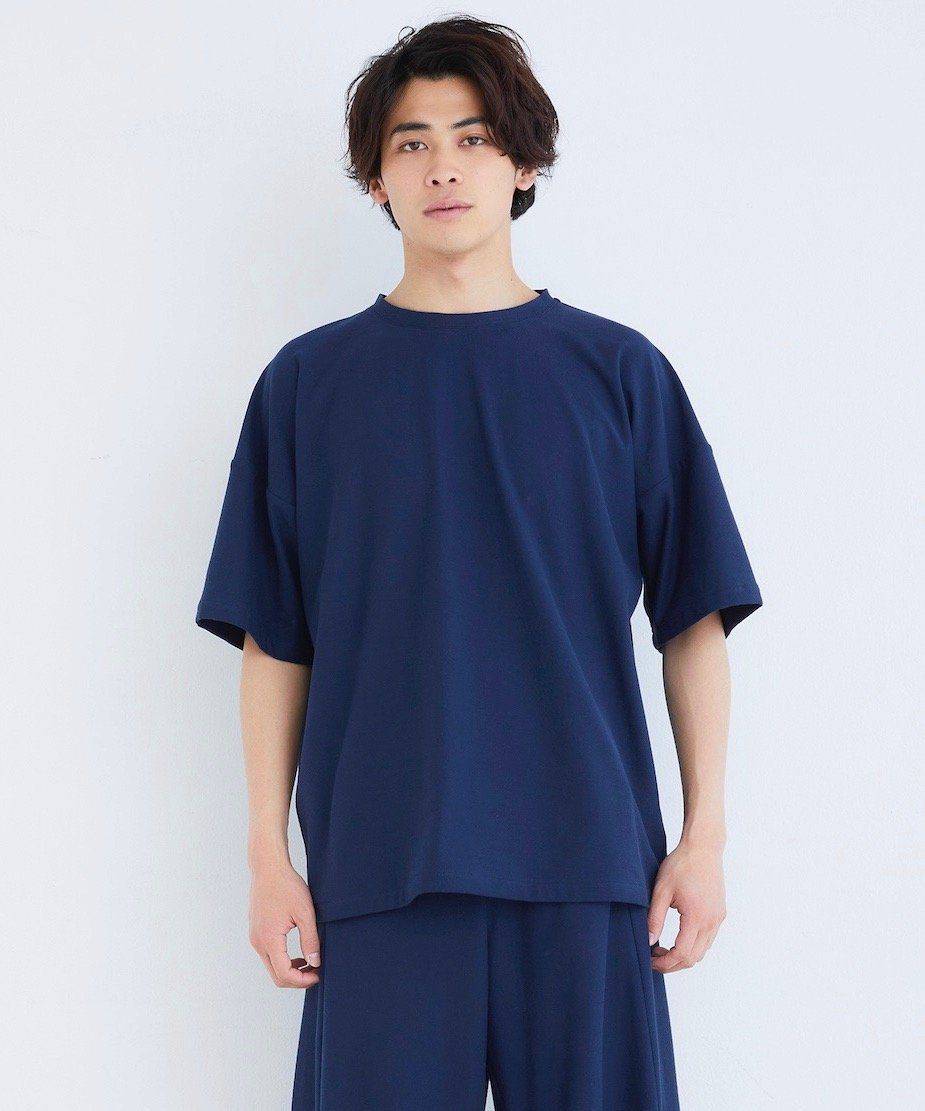 ロイヤルオーガニックコットン  Tシャツ ネイビー - Foo Tokyo公式ストア