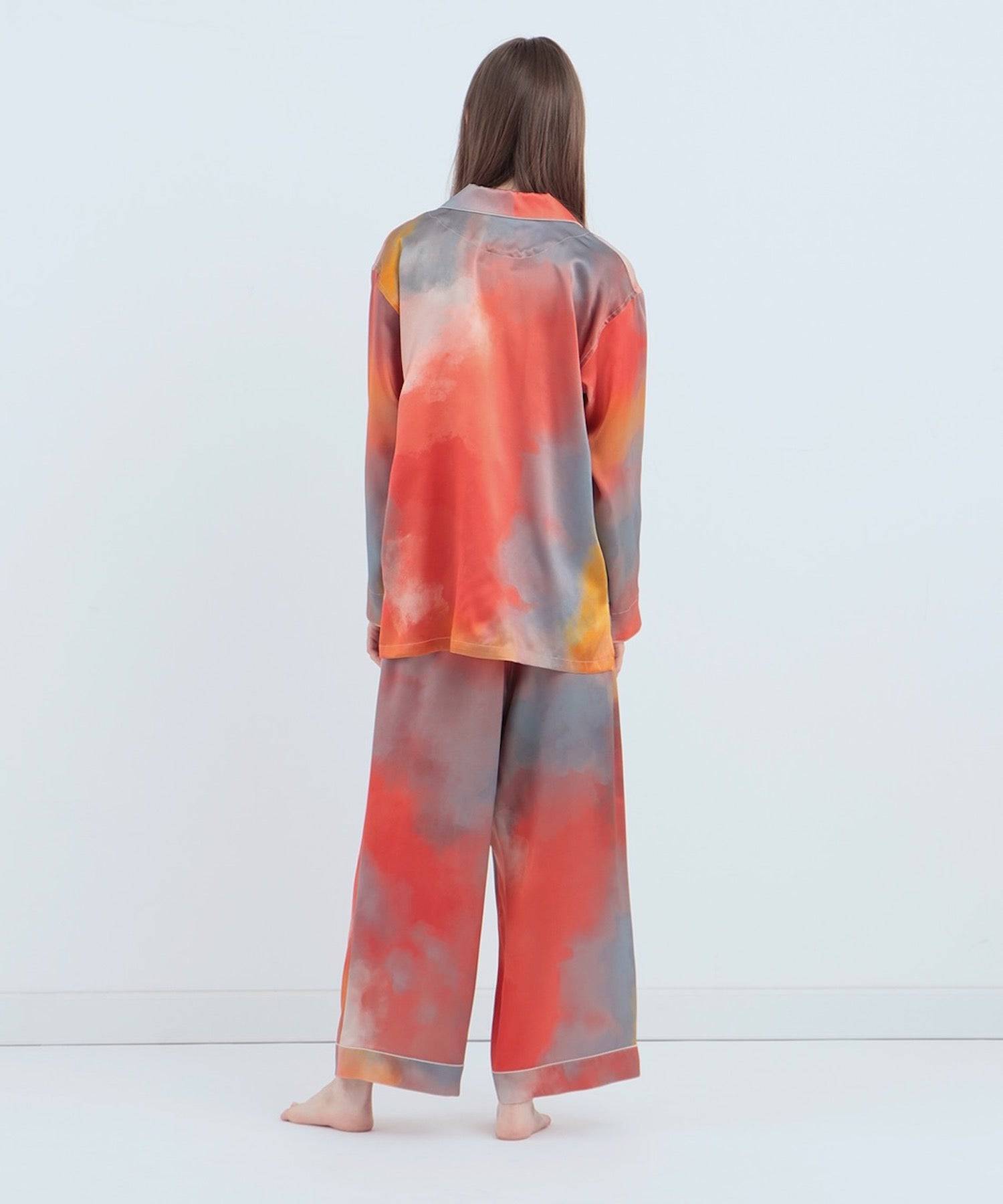 GYAKUSOU 上下セット マルチカラー Foo Tokyo 公式ストア | 【セットアップ】ウォータカラー シルク