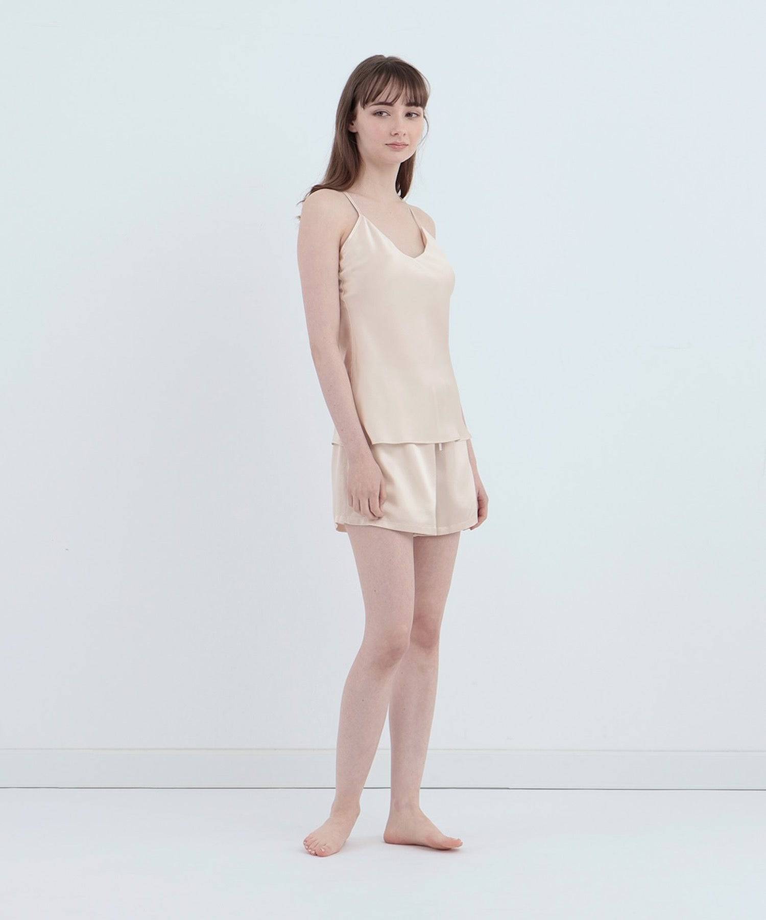 Foo Tokyo 公式ストア | シルクショートパンツ パールホワイト