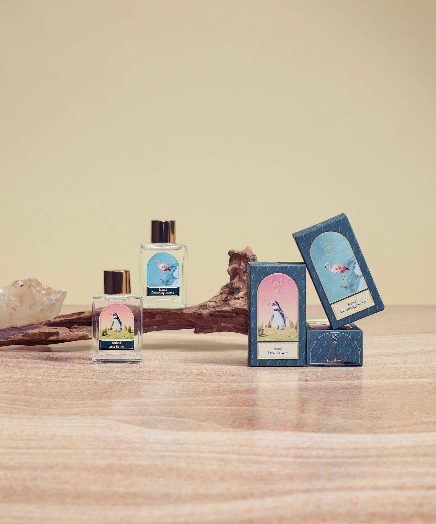 Foo Tokyo バスオイル 2個入りギフトセット (Luxe Flower・Dreaming Aroma) - Foo Tokyo公式ストア